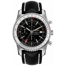 Breitling Navitimer World GMT 46 Chronograph Men's Watch A2432212-B726-441X Breitling Navitimer World GMT 46 Chronograph Men's Watch A2432212-B726-441X