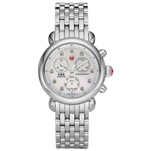 Michele Signature CSX-36 Diamond & Pearl Dial Ladies Luxury Watch MWW03M000120 Michele Signature CSX-36 Diamond & Pearl Dial Ladies Luxury Watch MWW03M000120