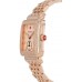 Michele Deco Mid Rose Gold Women's Watch MWW06V000093 Michele Deco Mid Rose Gold Women's Watch MWW06V000093