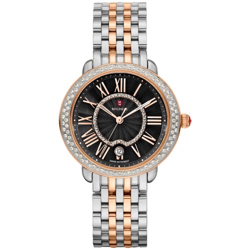 Michele Serein Mid Diamond Women's Watch MWW21B000094 Michele Serein Mid Diamond Women's Watch MWW21B000094