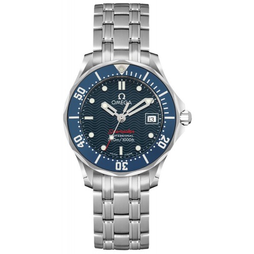 Omega Seamaster Blue Dial Women's Divers Watch 22248000 Omega Seamaster Blue Dial Women's Divers Watch 22248000