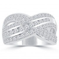 1.90 ct Ladies Round Cut Diamond Anniversary Ring in Prong Setting 1.90 ct Ladies Round Cut Diamond Anniversary Ring in Prong Setting