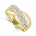 1.00 ct Ladies Round Cut Diamond Anniversary Ring in Prong Setting Yellow Gold 1.00 ct Ladies Round Cut Diamond Anniversary Ring in Prong Setting Yellow Gold