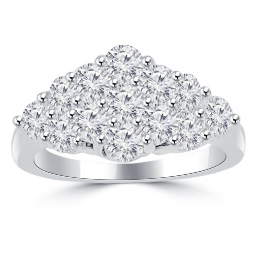 2.50 ct Ladies Round Cut Diamond Anniversary Ring in Prong Setting 2.50 ct Ladies Round Cut Diamond Anniversary Ring in Prong Setting