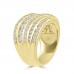 2.10 ct Ladies Round Cut Diamond Anniversary Ring in Prong Setting in 14 kt Yellow Gold 2.10 ct Ladies Round Cut Diamond Anniversary Ring in Prong Setting in 14 kt Yellow Gold