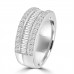 3.41 ct Ladies Round Cut & Baguette Diamond Anniversary Wedding Band in 14k White Gold ( F Color VS-2 Clarity) 3.41 ct Ladies Round Cut & Baguette Diamond Anniversary Wedding Band in 14k White Gold ( F Color VS-2 Clarity)