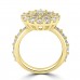 2.61 ct Ladies Round Cut Diamond Anniversary Ring in 14 kt Yellow Gold 2.61 ct Ladies Round Cut Diamond Anniversary Ring in 14 kt Yellow Gold