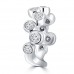 1.55 ct Ladie's Round Cut Diamond Anniversary Wedding Band in 14 kt White Gold