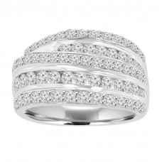 2.00 ct Ladies Round Cut Diamond Anniversary Ring in Prong Setting 2.00 ct Ladies Round Cut Diamond Anniversary Ring in Prong Setting