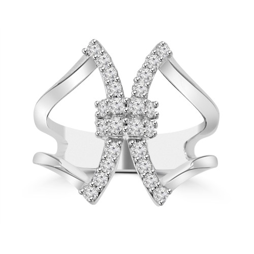 0.50 ct Ladies Round Cut Diamond Anniversary Ring in Prong Setting 0.50 ct Ladies Round Cut Diamond Anniversary Ring in Prong Setting