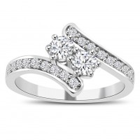 0.71 ct Ladies Round Cut Diamond Anniversary Wedding Band Ring 0.71 ct Ladies Round Cut Diamond Anniversary Wedding Band Ring