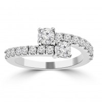 0.95 ct Ladies Round Cut Diamond Anniversary Wedding Band Ring 0.95 ct Ladies Round Cut Diamond Anniversary Wedding Band Ring