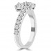 0.95 ct Ladies Round Cut Diamond Anniversary Wedding Band Ring 