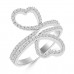 0.85 ct Ladies Brilliant Cut Diamond Anniversary Ring 0.85 ct Ladies Brilliant Cut Diamond Anniversary Ring