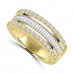 3.41 ct Ladies Round Cut & Baguette Diamond Anniversary Wedding Band in 14k Yellow Gold ( F Color VS-2 Clarity) 3.41 ct Ladies Round Cut & Baguette Diamond Anniversary Wedding Band in 14k Yellow Gold ( F Color VS-2 Clarity)