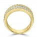 3.41 ct Ladies Round Cut & Baguette Diamond Anniversary Wedding Band in 14k Yellow Gold ( F Color VS-2 Clarity) 3.41 ct Ladies Round Cut & Baguette Diamond Anniversary Wedding Band in 14k Yellow Gold ( F Color VS-2 Clarity)