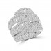 3.39 ct Ladies Micro Pave Set Round Cut Diamond Anniversary Band in 14k White Gold (H-I Color SI-2 I1 Clarity) 3.39 ct Ladies Micro Pave Set Round Cut Diamond Anniversary Band in 14k White Gold (H-I Color SI-2 I1 Clarity)