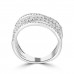 0.80 ct Ladies Micro Pave Set Round Cut Diamond Anniversary Band in 14k White Gold (H-I Color SI-2 I1 Clarity) 0.80 ct Ladies Micro Pave Set Round Cut Diamond Anniversary Band in 14k White Gold (H-I Color SI-2 I1 Clarity)