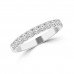 0.75 ct Ladies Micro Pave Set Round Cut Diamond Anniversary Band in 14k White Gold (H-I Color SI-2 I1 Clarity) 0.75 ct Ladies Micro Pave Set Round Cut Diamond Anniversary Band in 14k White Gold (H-I Color SI-2 I1 Clarity)