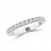 0.50 ct Ladies Round Cut Diamond Wedding Band in 14 kt White Gold 0.50 ct Ladies Round Cut Diamond Wedding Band in 14 kt White Gold