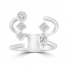 0.50 ct Ladies Micro Pave Set Round Cut Diamond Anniversary Band in 14k White Gold (H-I Color SI-2 I1 Clarity) 0.50 ct Ladies Micro Pave Set Round Cut Diamond Anniversary Band in 14k White Gold (H-I Color SI-2 I1 Clarity)
