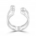 0.50 ct Ladies Micro Pave Set Round Cut Diamond Anniversary Band in 14k White Gold (H-I Color SI-2 I1 Clarity) 0.50 ct Ladies Micro Pave Set Round Cut Diamond Anniversary Band in 14k White Gold (H-I Color SI-2 I1 Clarity)