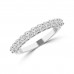 0.70 ct Ladies Micro Pave Set Round Cut Diamond Anniversary Band in 14k White Gold (H-I Color SI-2 I1 Clarity) 0.70 ct Ladies Micro Pave Set Round Cut Diamond Anniversary Band in 14k White Gold (H-I Color SI-2 I1 Clarity)