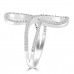 0.90 ct Ladies Brilliant Cut Diamond Anniversary Ring