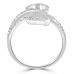 0.90 ct Ladies Brilliant Cut Diamond Anniversary Ring