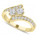 0.71 ct Ladies Round Cut Diamond Anniversary Wedding Band Ring In Yellow Gold
