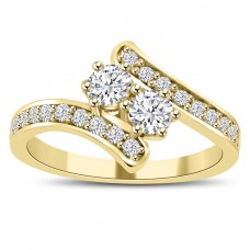 0.71 ct Ladies Round Cut Diamond Anniversary Wedding Band Ring In Yellow Gold 0.71 ct Ladies Round Cut Diamond Anniversary Wedding Band Ring In Yellow Gold