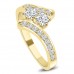 0.71 ct Ladies Round Cut Diamond Anniversary Wedding Band Ring In Yellow Gold