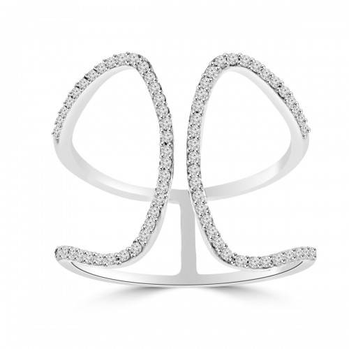0.55 ct Ladies Brilliant Cut Diamond Anniversary Ring 0.55 ct Ladies Brilliant Cut Diamond Anniversary Ring