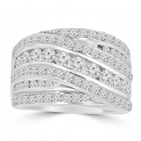 2.10 ct Ladies Round Cut Diamond Anniversary Ring in Prong Setting 2.10 ct Ladies Round Cut Diamond Anniversary Ring in Prong Setting