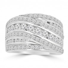 2.10 ct Ladies Round Cut Diamond Anniversary Ring in Prong Setting 2.10 ct Ladies Round Cut Diamond Anniversary Ring in Prong Setting