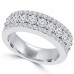 1.60 ct Ladies Round Cut Diamond Anniversary Ring
