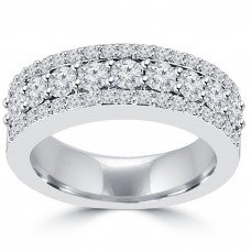 1.60 ct Ladies Round Cut Diamond Anniversary Ring 1.60 ct Ladies Round Cut Diamond Anniversary Ring