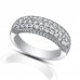 1.00 ct Pave Set Round Cut Diamond Wedding Band Ring 1.00 ct Pave Set Round Cut Diamond Wedding Band Ring