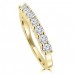 0.50 ct Ladies Round Cut Diamond Wedding Band in 14 kt Yellow Gold 0.50 ct Ladies Round Cut Diamond Wedding Band in 14 kt Yellow Gold