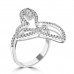 0.60 Ct Ladies Round Cut and Marquise cut Diamond Anniversary Ring 0.60 Ct Ladies Round Cut and Marquise cut Diamond Anniversary Ring