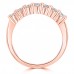 0.50 ct Ladies Round Cut Diamond Wedding Band in 14 kt Rose Gold 0.50 ct Ladies Round Cut Diamond Wedding Band in 14 kt Rose Gold