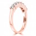 0.50 ct Ladies Round Cut Diamond Wedding Band in 14 kt Rose Gold 0.50 ct Ladies Round Cut Diamond Wedding Band in 14 kt Rose Gold