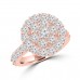 2.61 ct Ladies Round Cut Diamond Anniversary Ring in 14 kt Rose Gold 2.61 ct Ladies Round Cut Diamond Anniversary Ring in 14 kt Rose Gold