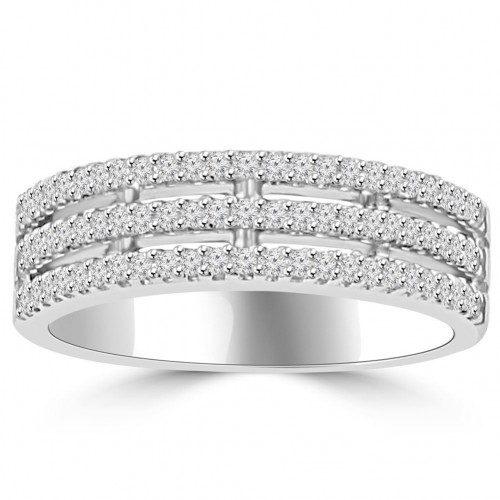 0.65 ct Ladies Round Cut Diamond Anniversary Ring in Prong Setting 0.65 ct Ladies Round Cut Diamond Anniversary Ring in Prong Setting