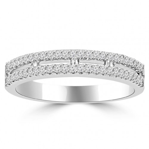 0.45 ct Ladies Round Cut Diamond Anniversary Ring in Prong Setting 0.45 ct Ladies Round Cut Diamond Anniversary Ring in Prong Setting