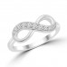 0.16 ct Ladies Round Cut Diamond Anniversary Wedding Band Ring ( G Color SI-1 Clarity)