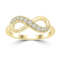 0.16 ct Ladies Round Cut Diamond Anniversary Wedding Band Ring ( G Color SI-1 Clarity)