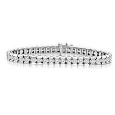 10.15 ct Ladies Round Cut Diamond Tennis Bracelet In Channel Setting 10.15 ct Ladies Round Cut Diamond Tennis Bracelet In Channel Setting