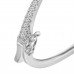 2.00 ct Round Cut Diamond Bangle Bracelet in 14 kt White Gold 2.00 ct Round Cut Diamond Bangle Bracelet in 14 kt White Gold