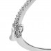 2.00 ct Round Cut Diamond Bangle Bracelet in 14 kt White Gold 2.00 ct Round Cut Diamond Bangle Bracelet in 14 kt White Gold
